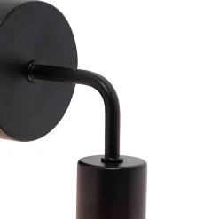 Applique murale moderne noire 15,5 cm - Facile