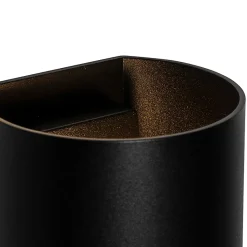 Applique murale moderne noire - Sabbio