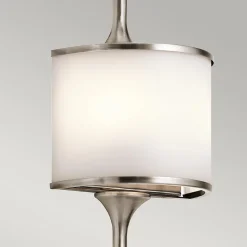 Applique murale Mona 2 lumières - Étain classique