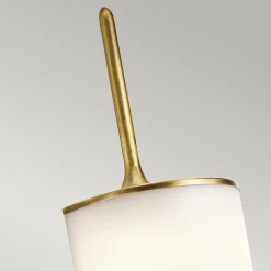 Applique murale Mona 2 lumières - Laiton naturel