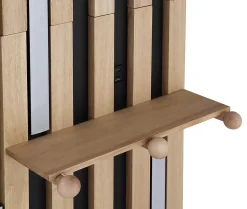 Applique murale métal noir mat, LED DUANE