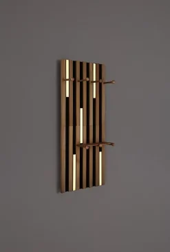 Applique murale métal noir mat, LED DUANE