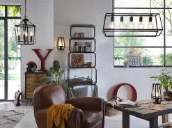 Applique murale Nantan E27 IP20 noir