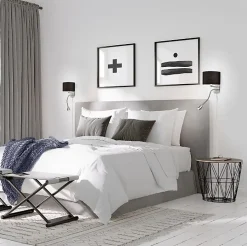 Applique murale Noir, 1xE14 max.40W + spot LED orientable - Trio - HOTEL