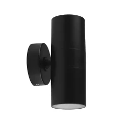 Applique Murale Noire IP65 Double Faisceau GU10 - SILAMP