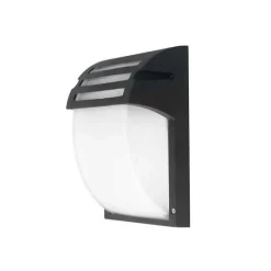 Applique Murale Noire LED IP44 pour ampoule E27 - SILAMP