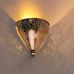 Applique murale orientale en cuivre - Muraf