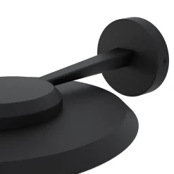 Applique murale Ortano LED intégrée 1100lm 20W IP44 GoodHome noir