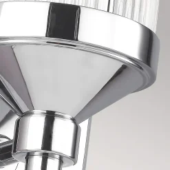 Applique murale Paulson 1 lumière Abat-Jour En Verre