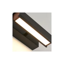 Applique murale pivotante noire LED - Salvi