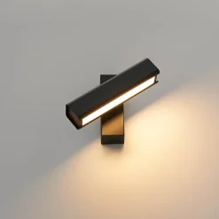 Applique murale pivotante noire LED - Salvi