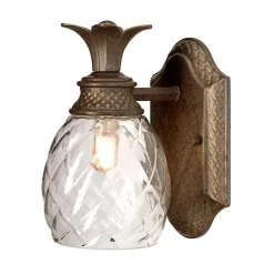 Applique murale Plantation 1 lumière - Bronze perlé