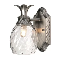 Applique murale Plantation 1 lumière - Nickel antique poli