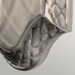 Applique murale Plantation 1 lumière - Nickel antique poli