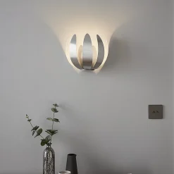 Applique murale Pleiones E14 IP20 argent