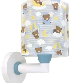 Applique murale pour enfants Baby Teddy Bleu Ours