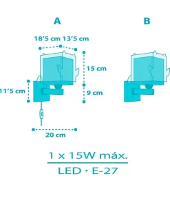 Applique murale pour enfants Little Owl Petit Hibou