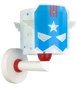 Applique Murale Pour Enfant Blue Hero Super-héros