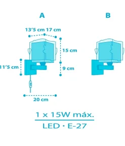 Applique murale pour enfants Little Shark Petit Requin