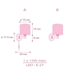 Applique Murale Pour Enfant enfant Fairy Dreams Fées