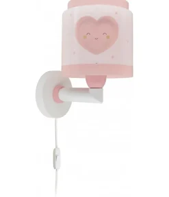 Applique murale pour enfant Baby Dreams Coeur rose