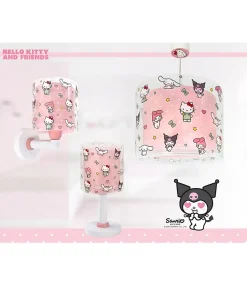 Applique murale pour enfants Hello Kitty & Friends, Kuromi, My Melody et Cinnamoroll