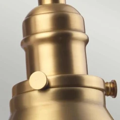 Applique murale Provence 1 lumière - Laiton vieilli