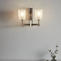 Applique murale Quadryx E14 IP20 argent