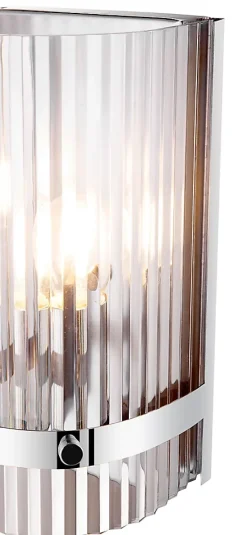 Applique murale Rhyolit E14 IP20 argent