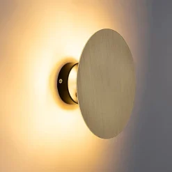 Applique murale ronde dorée intelligente avec 2 Wifi G9 - Pulley