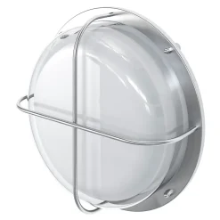 Applique murale ronde Vallen E27 IP44 GoodHome chrome