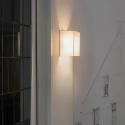 Applique murale rustique blanche - Vete