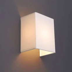 Applique murale rustique blanche - Vete