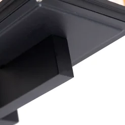 Applique murale rustique noire IP44 - Sutton Up