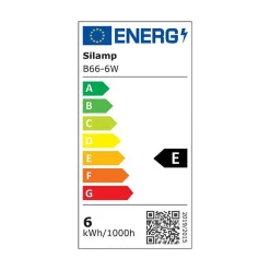 Applique Murale Salle de Bain Aluminium 6W IP44 - Blanc Froid 6000K - 8000K - SILAMP