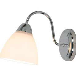 Applique murale Saucats E27 IP20 argent