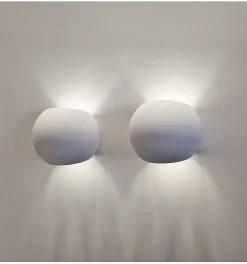 Applique murale scandinave plâtre - Athena