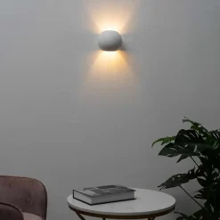 Applique murale scandinave plâtre - Athena