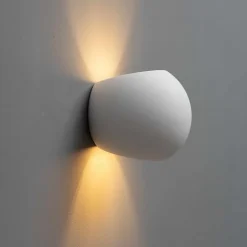 Applique murale scandinave plâtre - Athena