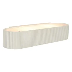 Applique murale scandinave beige UFO 2 lumières - Plaster