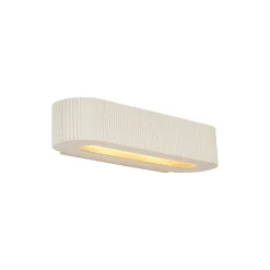 Applique murale scandinave beige UFO 2 lumières - Plaster