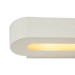 Applique murale scandinave beige UFO 2 lumières - Plaster