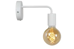 Applique murale SCOTT en métal avec 1xE27 - Blanc - Lucide