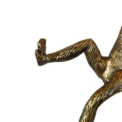 Applique murale singe dorée - Animal Monkey