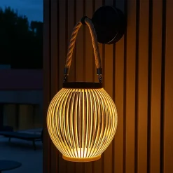 Applique murale solaire ISALINE H25cm