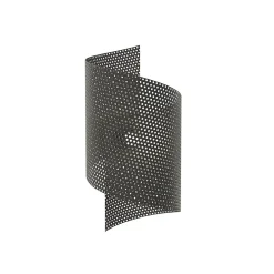 Applique murale SPIRAL BLACK, Emibig Lighting, Fabriqué en EU