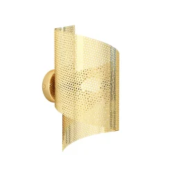 Applique murale SPIRAL GOLD, Emibig Lighting, Fabriqué en EU