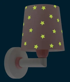 Applique murale Star Light Lumière Étoilée rose