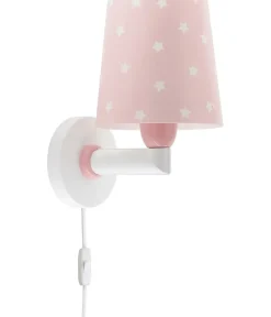 Applique murale Star Light Lumière Étoilée rose