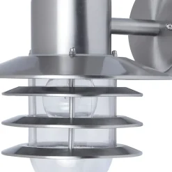 Applique murale Tanakee E27 60W IP44 GoodHome chrome